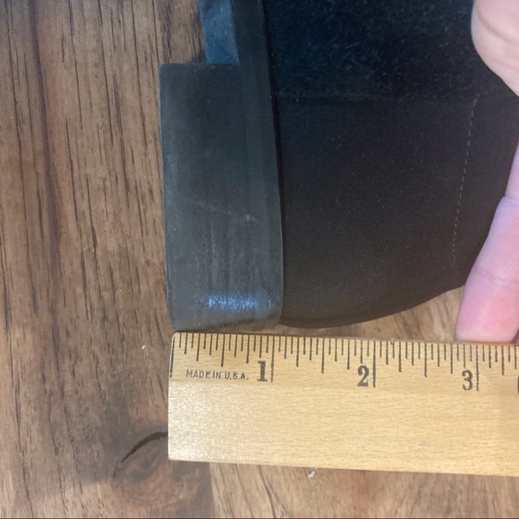 Stuart Weitzman sz 5 black suede OTK tall boots - Picture 11 of 15